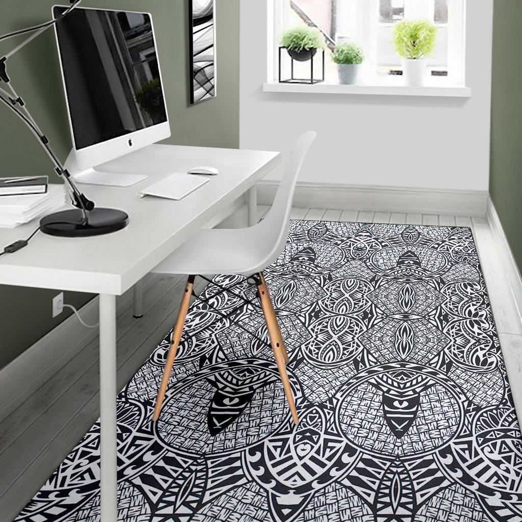 Hawaii Area Rug Polynesian Lauhala Mix AH - Polynesian Pride