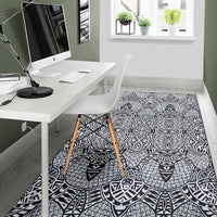 Hawaii Area Rug Polynesian Lauhala Mix AH - Polynesian Pride