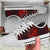 Polynesian Hawaii Low Top Shoe - Humpback Whale with Hibiscus (Red) - Polynesian Pride