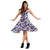 Hawaii Tropical Strelitzia Midi Dress - Polynesian Pride