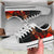 Guam Polynesian Low Top Shoe - Plumeria Flowers And Waves - Polynesian Pride