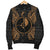 Yap Polynesian Men's Bomber Jacket Map Gold - Polynesian Pride