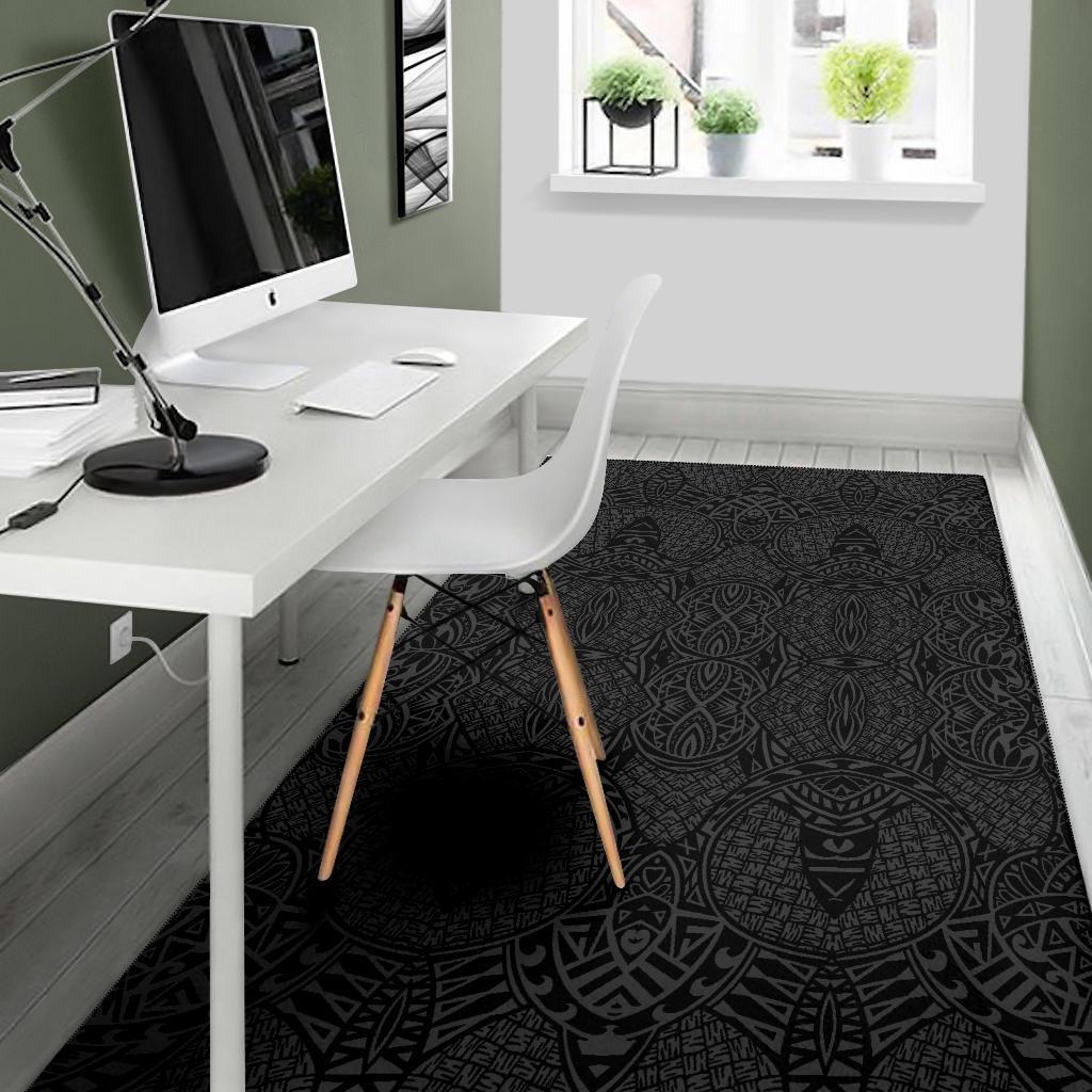 Hawaii Area Rug Polynesian Lauhala Mix AH - Polynesian Pride