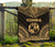 Tonga Premium Quilt - Tonga Coat Of Arms Polynesian Chief Gold Version - Polynesian Pride