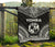 Tonga Premium Quilt - Tonga Coat Of Arms Polynesian Chief Black Version - Polynesian Pride