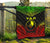 Yap Premium Quilt - Yap Flag Polynesian Chief Reggae Version - Polynesian Pride