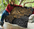 Tonga Polynesian Premium Quilt - Gold Turtle Flowing - Polynesian Pride