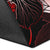 Samoa Polynesian Area Rugs - Turtle With Blooming Hibiscus Red - Polynesian Pride