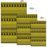 Hawaii Area Rug Polynesian Tattoo Tribal AH - Polynesian Pride