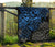 Tonga Polynesian Premium Quilt - Blue Turtle Flowing - Polynesian Pride