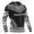 Yap Polynesian Chief Custom Zip up Hoodie Black Version - Polynesian Pride