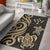 Kosrae Area Rug - Gold Tentacle Turtle Gold - Polynesian Pride