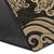 Northern Mariana Islands Area Rug - Gold Tentacle Turtle - Polynesian Pride
