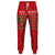 Hawaiian Turtle Christmas Joggers - Red - Felix Style - AH Unisex Red - Polynesian Pride