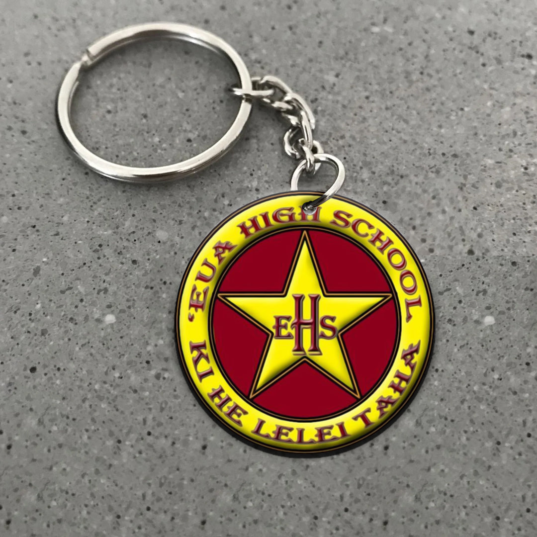 Tonga Eua High School Keychain LT6 5 - Polynesian Pride