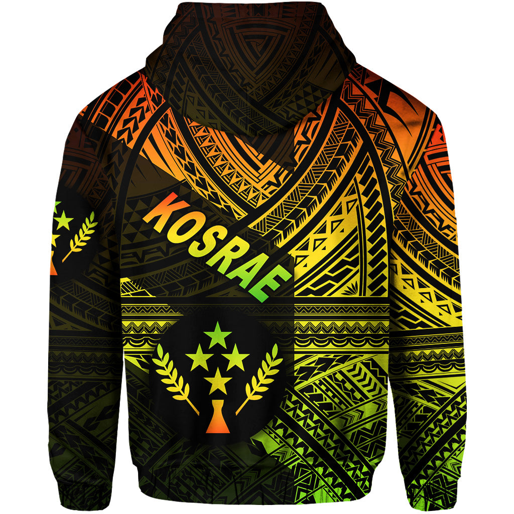 FSM Kosrae Hoodie Original Style Reggae LT8 - Polynesian Pride