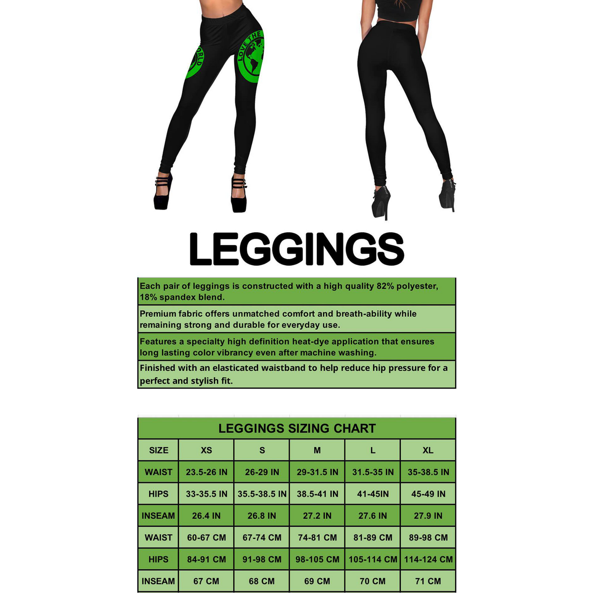 Neo Polynesian 3rd Leggings (White) A6 - Polynesian Pride