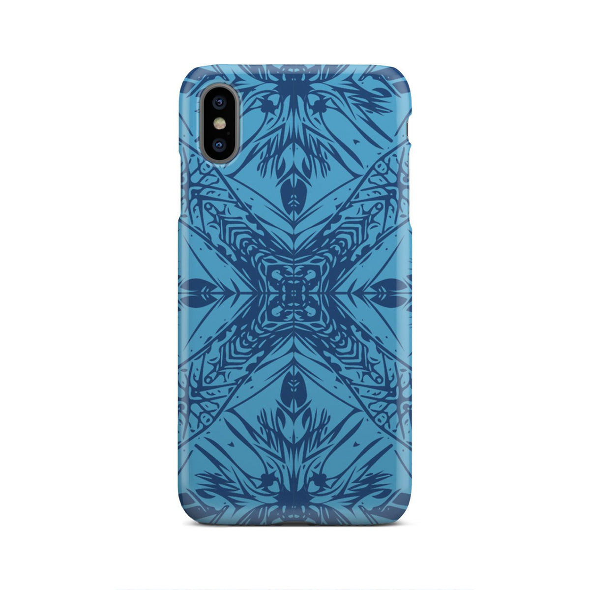 Polynesian Phone Case Blue iPhone Xs Max - Polynesian Pride
