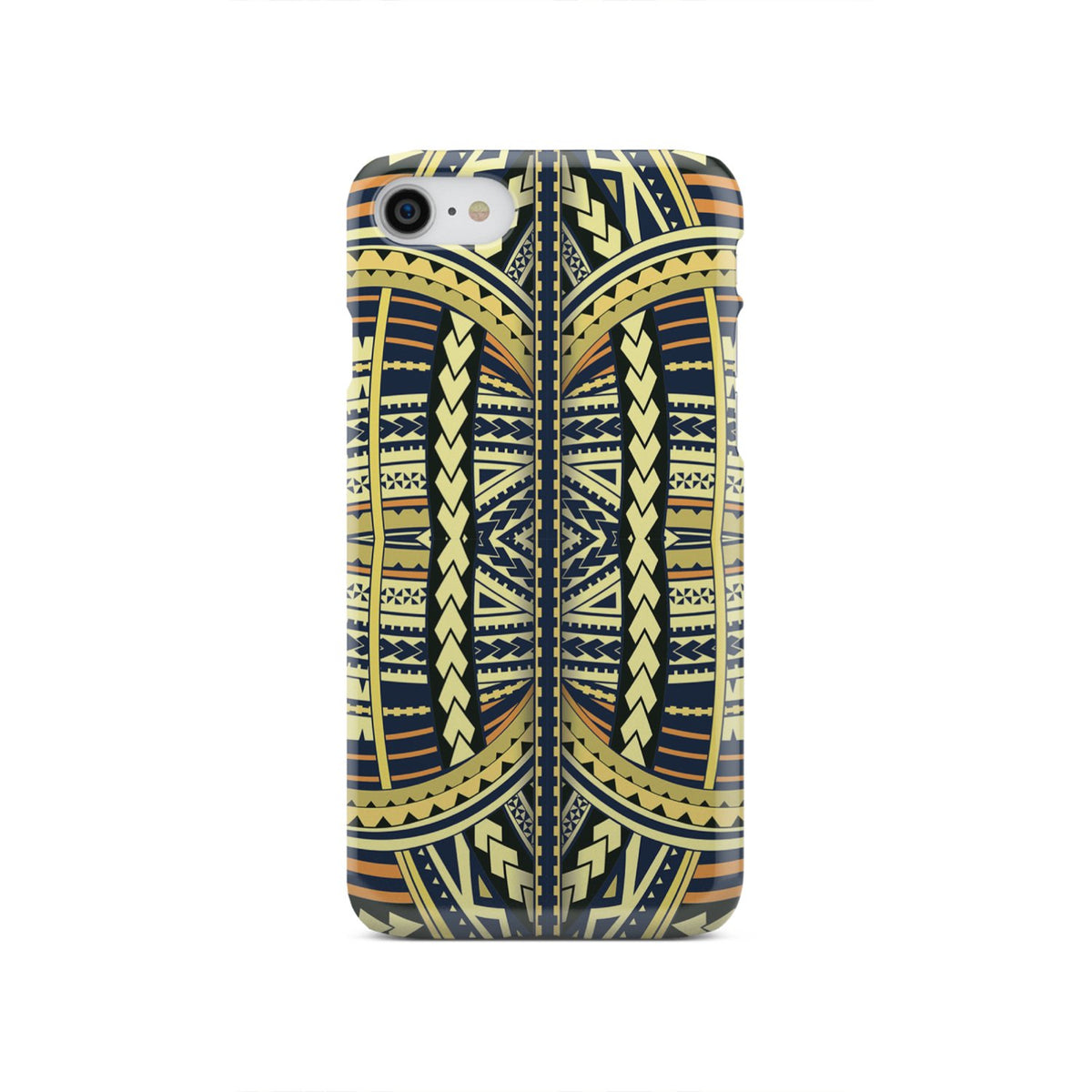 Polynesian Phone Case Yellow iPhone SE 2020 - Polynesian Pride