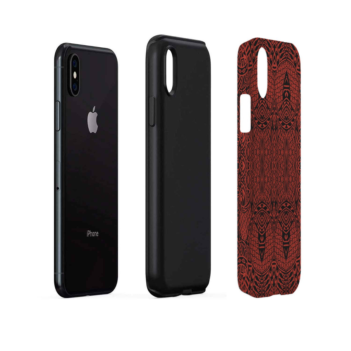 Polynesian Tough Case Red - Polynesian Pride