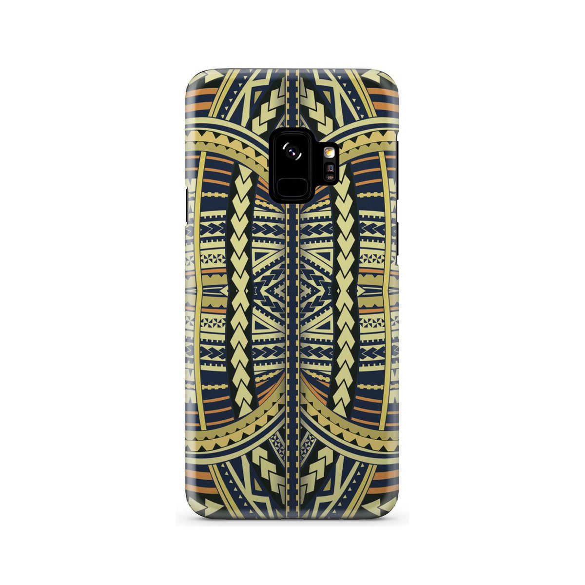 Polynesian Phone Case Yellow Samsung Galaxy S9 - Polynesian Pride