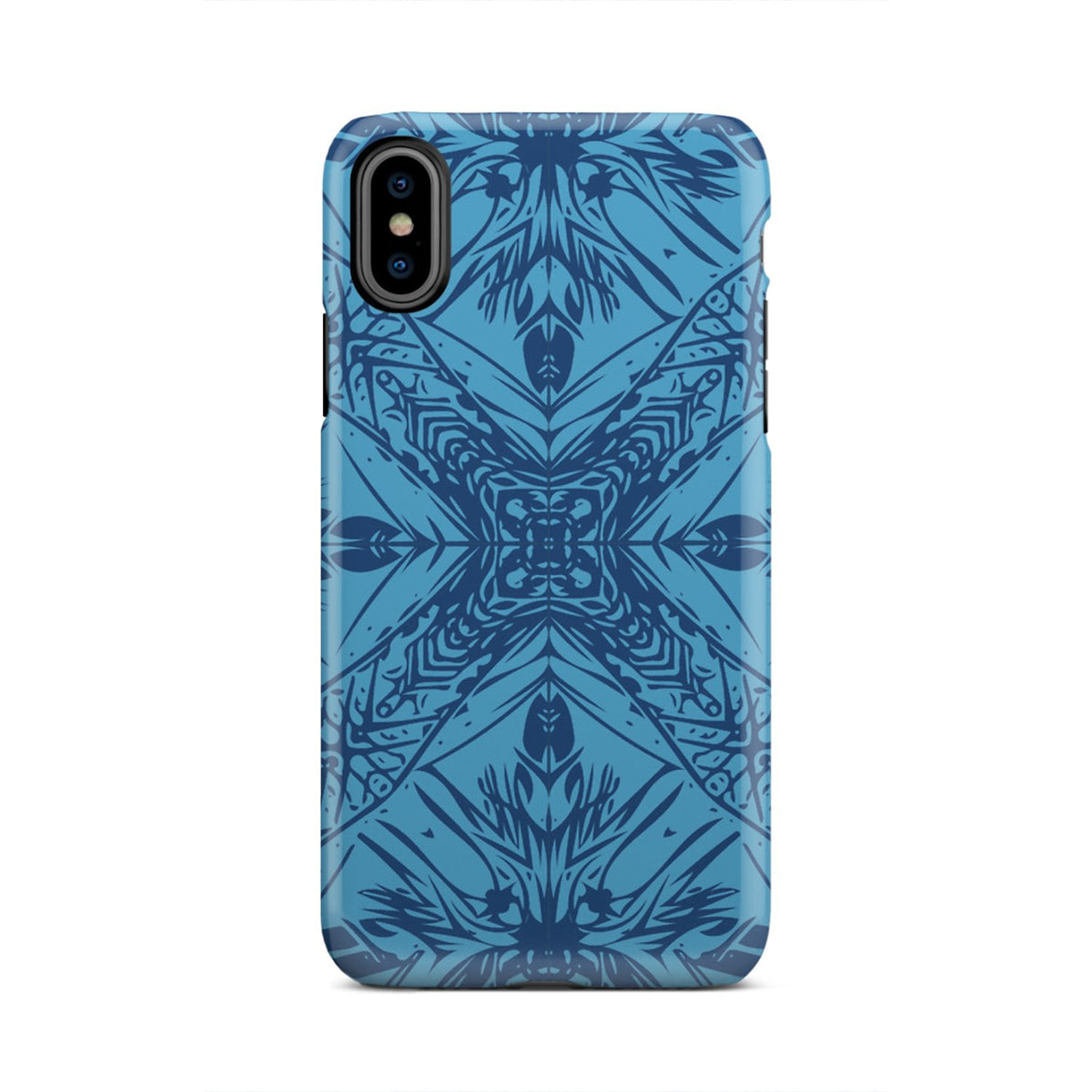 Polynesian Tough Case Blue iPhone X - Polynesian Pride