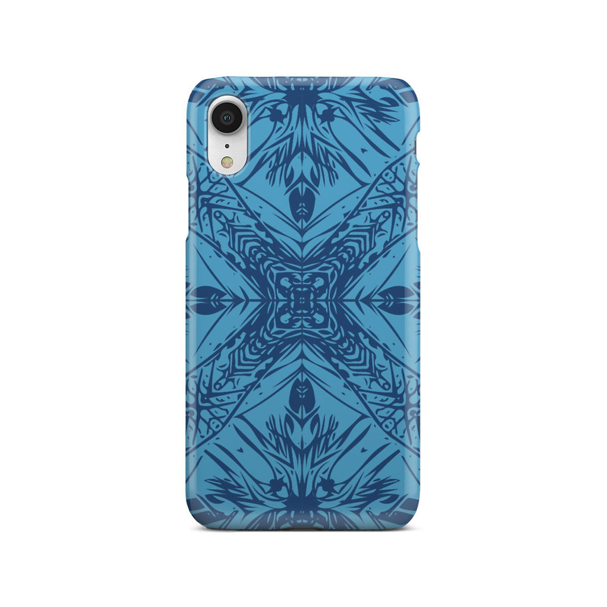 Polynesian Phone Case Blue iPhone Xr - Polynesian Pride