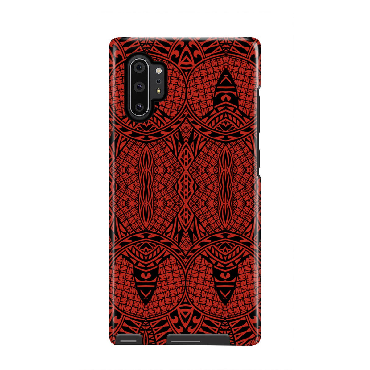 Polynesian Tough Case Red Samsung Galaxy Note 10 Plus - Polynesian Pride