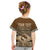 Personalised Tonga Independence Day Kid T Shirt Ngatu Tapa Style LT7 - Polynesian Pride