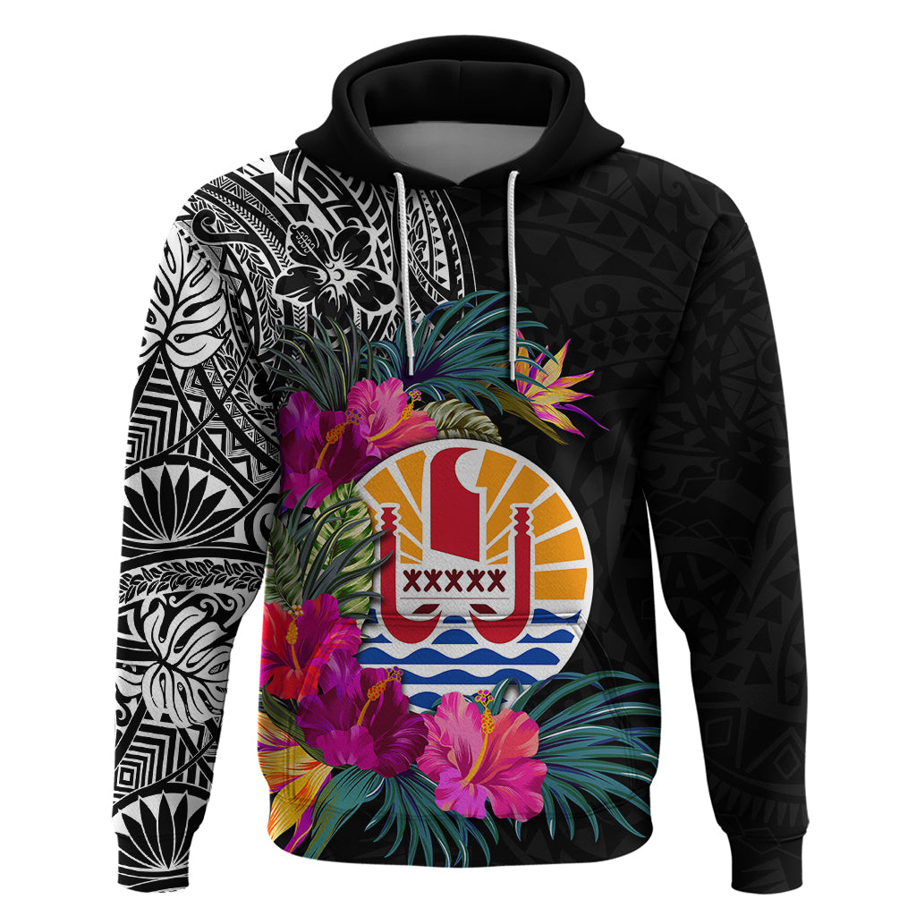 Custom Tahiti Island Hoodie French Polynesia Tropical LT9 - Polynesian Pride