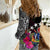 Cook Island Women Casual Shirt Tribal Polynesian and Tropical Flowers LT9 - Polynesian Pride
