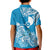 (Custom Personalised) FSM Yap State Kid Polo Shirt Polynesian Floral Tribal LT9 - Polynesian Pride