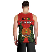 (Custom Personalised) Papua New Guinea Men Tank Top Eastern Highlands Province Mix Coat Of Arms Polynesian Art LT14 - Polynesian Pride