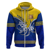 Personalised Tokelau Hoodie Tokelauan Tatau Plumeria Special Style LT14 - Polynesian Pride