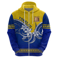 Personalised Tokelau Hoodie Tokelauan Tatau Plumeria Special Style LT14 - Polynesian Pride