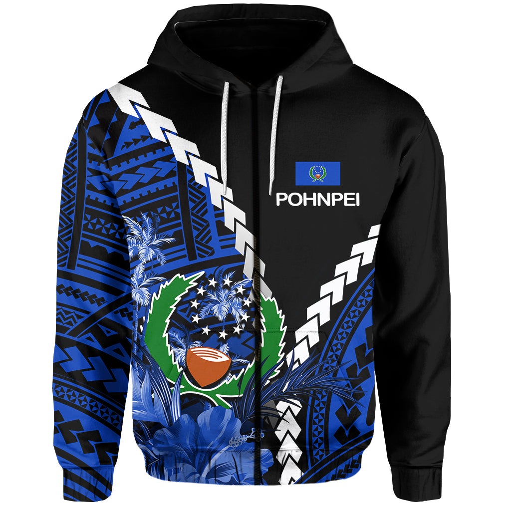 Pohnpei Hoodie Polynesian Style LT6 - Polynesian Pride