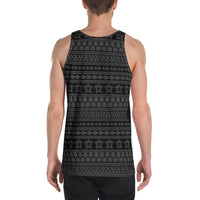 Polynesian Tattoo Tribal Gray - Hawaii Men's Tank Top - Polynesian Pride