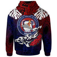 Hawaii Waianae High School Custom Hoodie Waianae High School Polynesian Pattern LT10 - Polynesian Pride