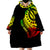 Northern Mariana Islands CNMI Tatau Reggae Patterns Wearable Blanket Hoodie LT9 - Polynesian Pride