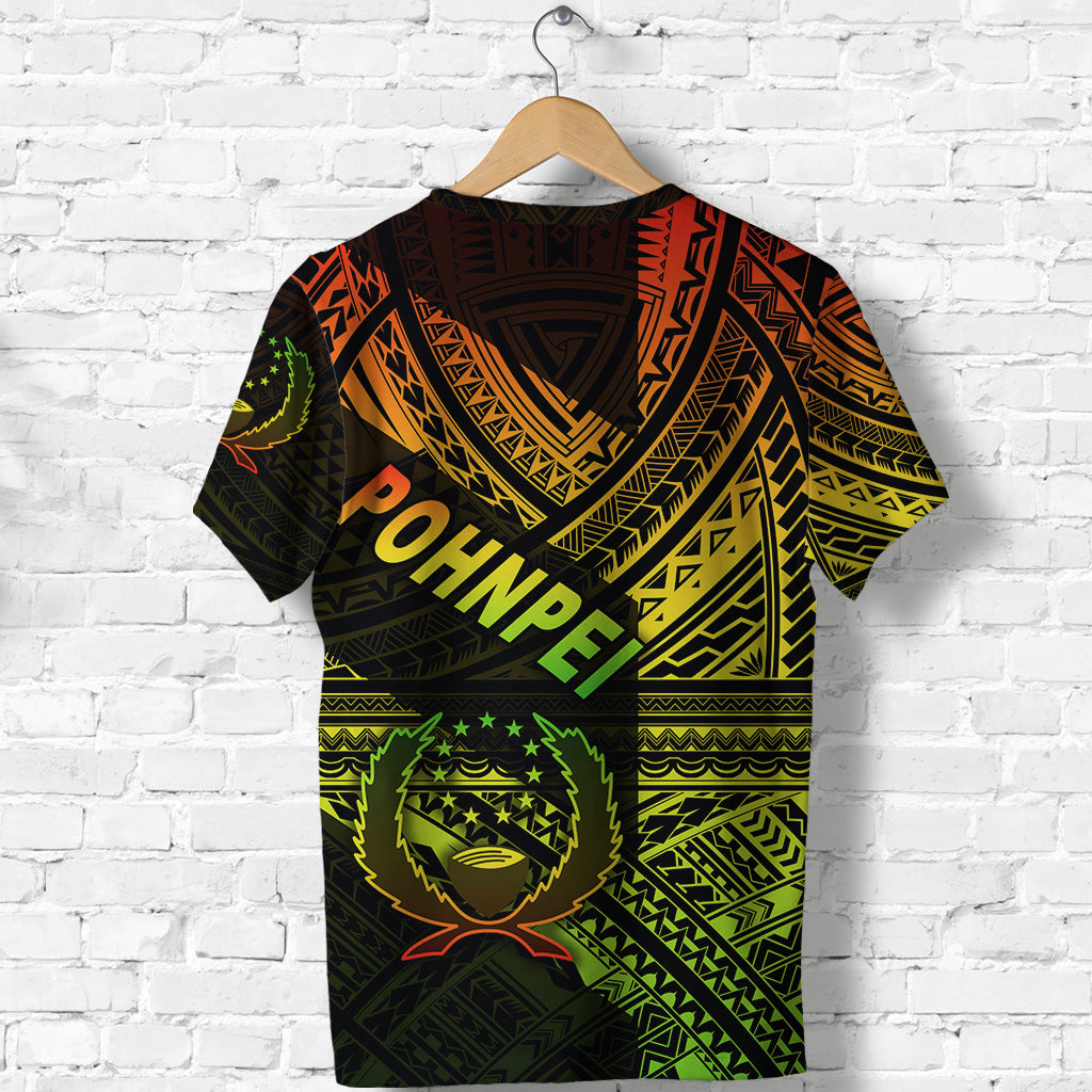 FSM Pohnpei T Shirt Original Style Reggae LT8 - Polynesian Pride