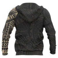 Guam Hoodie Guam Coat of Arms Polynesian Tattoo Style 2 - Polynesian Pride