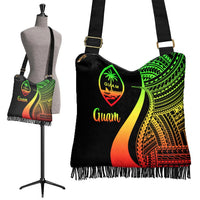 Guam Boho Handbag - Reggae Polynesian Tentacle Tribal Pattern - Polynesian Pride