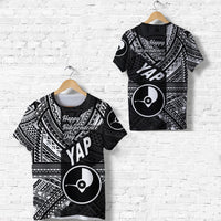 FSM Yap T Shirt Happy Independence Day Original Vibes Black LT8 Unisex Black - Polynesian Pride