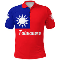 Custom Taiwanese Polo Shirt Taiwan Flag Original Style LT8 Kid - Polynesian Pride