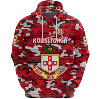 Custom Kolisi Tonga Hoodie Mate Maa Tonga Camouflage Vibes Original, Custom Text and Number - Polynesian Pride