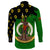 Vanuatu Flag Pattern Style Long Sleeve Button Shirt LT10 - Polynesian Pride