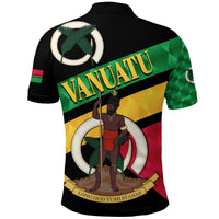 Custom Vanuatu Rugby Polo Shirt Sporty Style - Polynesian Pride