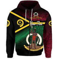 Custom Vanuatu Special Independence Anniversary Zip Hoodie Original Flag Style LT8 - Polynesian Pride