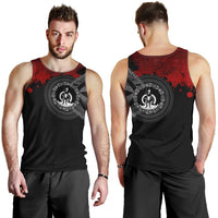 Vanuatu Polynesian Men's Tank Top - Polynesian Chain Style - Polynesian Pride