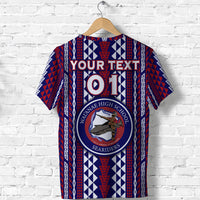 Custom Hawaii Waianae High School T Shirt Seariders Simple Style LT8 - Polynesian Pride